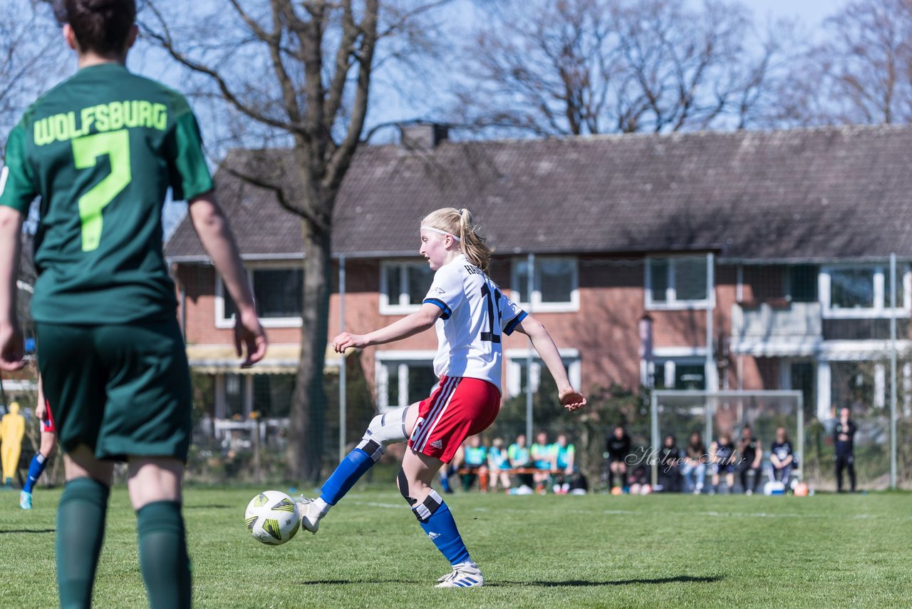 Bild 127 - wBJ Hamburger SV - WfL Wolfsburg : Ergebnis: 2:1